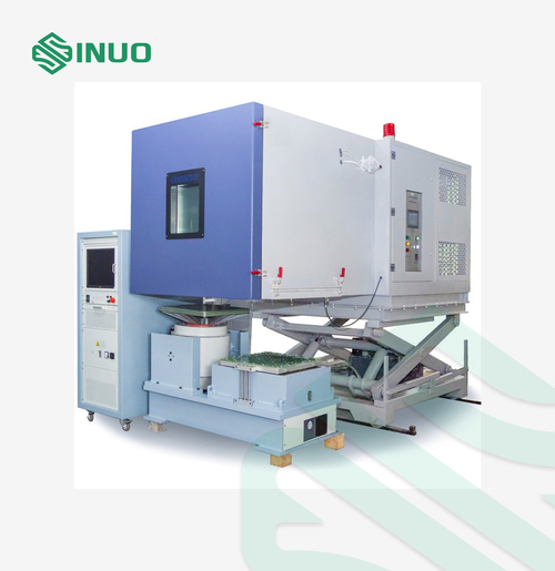 Máquina de ensayo de vibración electromagnética con temperatura, humedad y vibración Tres cámaras de ensayo integrales