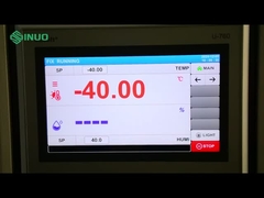 ¿Quieres saber cómo establecer parámetros para una cámara de prueba de temperatura y humedad?