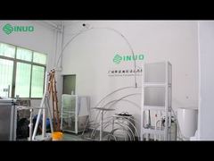 ¿Cómo garantiza un sistema de prueba de tubo oscilante IPX3/IPX4 la protección contra el agua?