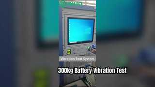 Máquina de prueba de vibración IEC 62660 - Probador de vibración de batería de fuerza sinusoidal de 300 kg | 2–2500Hz