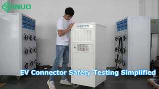 ¿Qué sucede al probar los enchufes de vehículos eléctricos con nuestro probador de análisis de seguridad integrado?