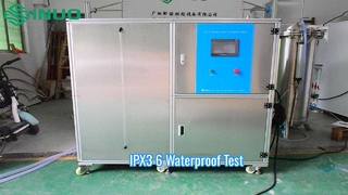 ¿Pueden sus productos sobrevivir las pruebas de pulverización de agua IPX3~6?