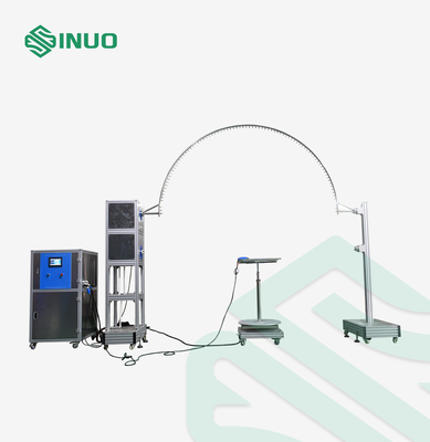 Buen precio Espray de agua oscilante del equipo de prueba del ingreso del agua del tubo del IEC 60529 IPX3 IPX4 en línea