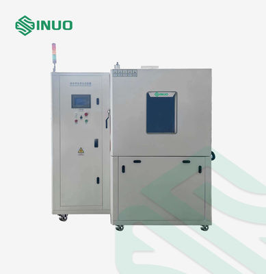 Buen precio Cámara de prueba de choque térmico ISO16750-4 para piezas de vehículos, prueba de salpicaduras de agua helada en línea