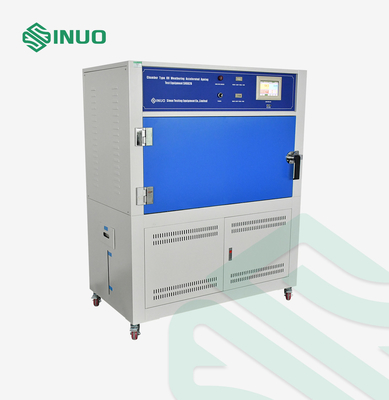 ISO 11507 Cámara de ensayo de envejecimiento UV de tipo de intemperie acelerada
