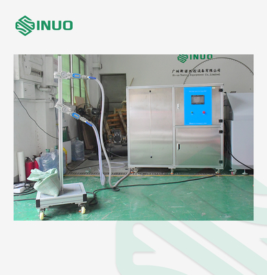 Buen precio IPX5 IPX6 Sistema de ensayo de chorro de agua en línea