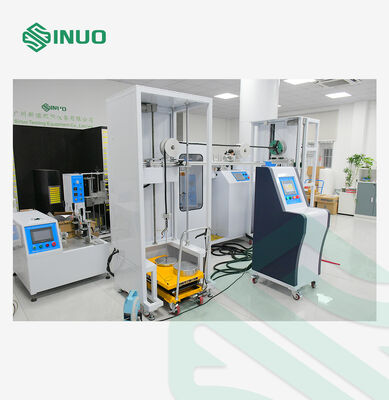 Sistema de ensayo de anclaje de cables IEC 61851-23 EVSE Equipo de ensayo de tracción y torsión de cables