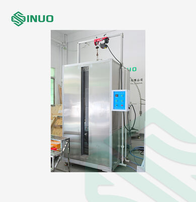 IPX7 Cámara de ensayo con profundidad máxima de agua de ensayo de 1,8 m y construcción de acero inoxidable conforme a la norma IEC 60529