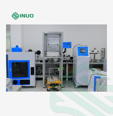 Máquina de ensayo de flexión de carga de sujeción de terminales para conectores de vehículos eléctricos conforme a la norma IEC 62196-1