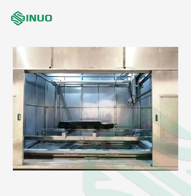 Laboratorio de prueba impermeable de la batería IPX9K del poder del vehículo eléctrico DIN40050-9