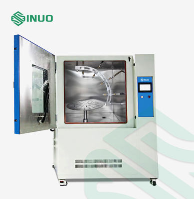 Buen precio IEC60529 IPX9K Cámara de ensayo de chorro de agua,80-100bar Probador controlado por PLC a 80°C para piezas de automóviles de vehículos eléctricos en línea